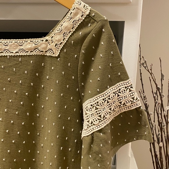 Anthropologie Maeve Textured Top - Picture 3 of 8